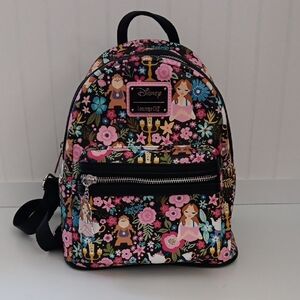 Loungefly Beauty and the Beast Mini Backpack